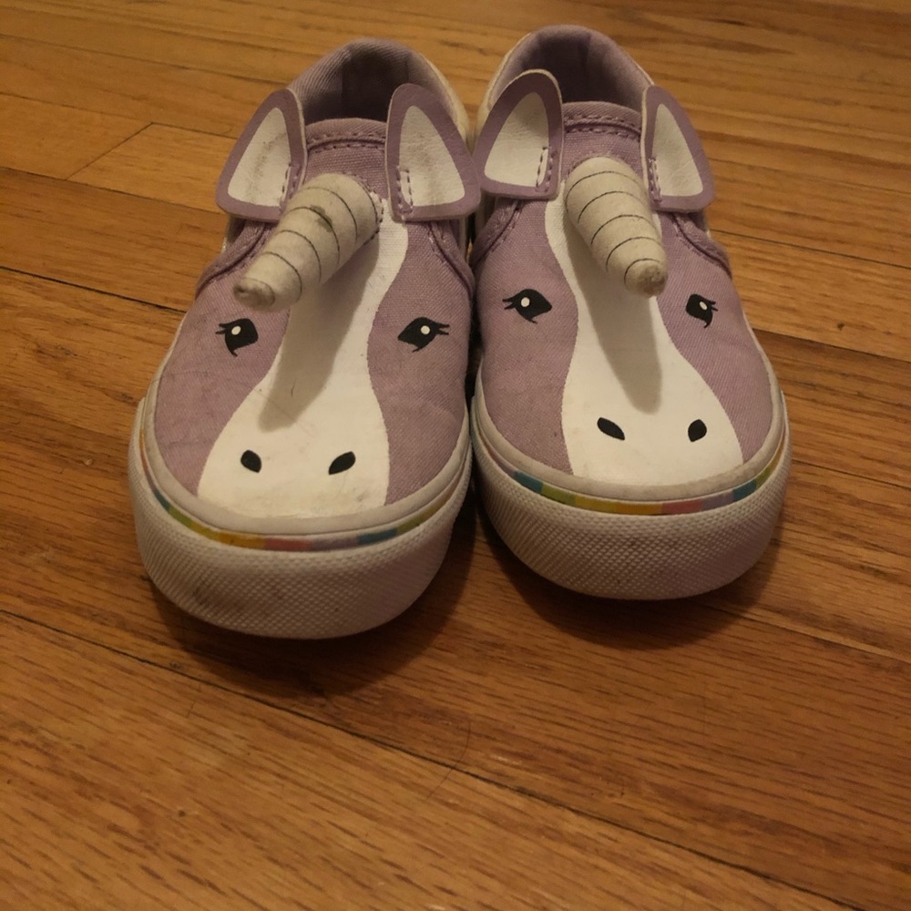 Kids unicorn vans